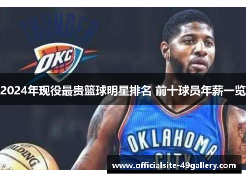 2024年现役最贵篮球明星排名 前十球员年薪一览